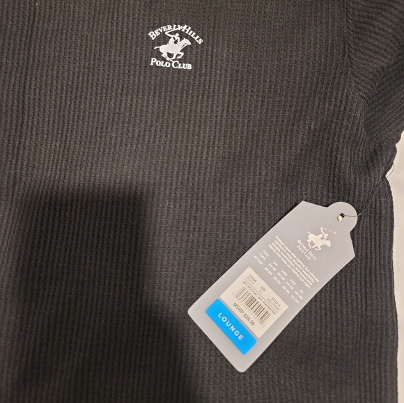 Beverly Hills Polo Club Long Sleeves Thermal|Black | Size XL NWT - Picture 5 of 9